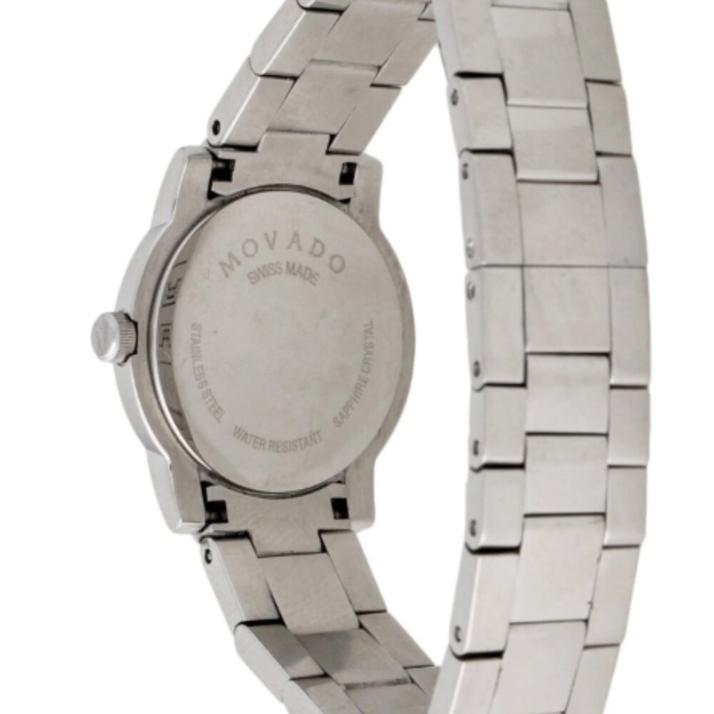 Movado Junior Sport Stainless Steel Ladies Watch - Picture 4 of 4